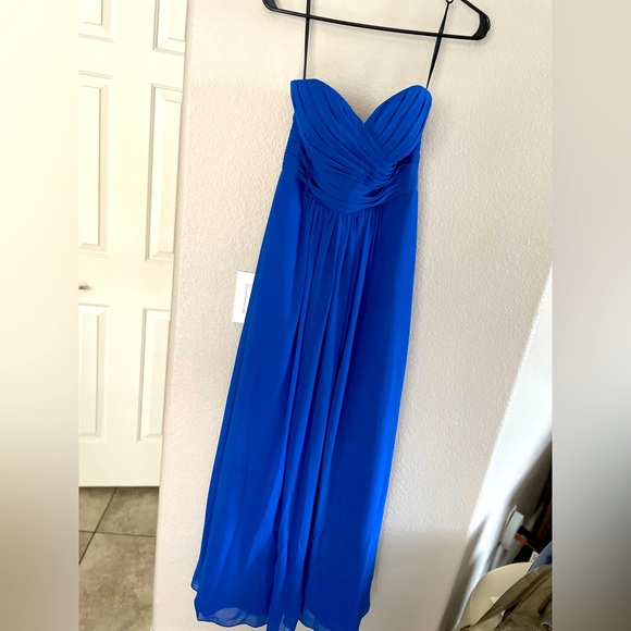 Strapless Royal Blue Dress 💙 - Picture 2 of 5